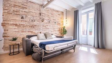 1 chambre, fer et planche Ă repasser, Wi-Fi, draps fournis