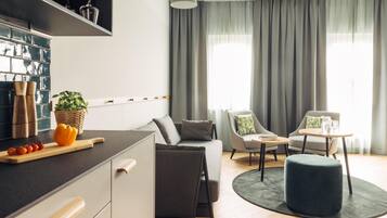 Allergikerbettwaren, Zimmersafe, kostenloses WLAN, BettwÀsche