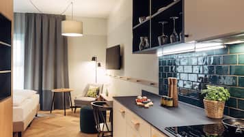 1 Schlafzimmer, Allergikerbettwaren, Zimmersafe, kostenloses WLAN