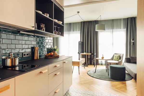 1 phòng ngủ, bộ đồ giường kháng dị ứng, két bảo mật tại phòng 