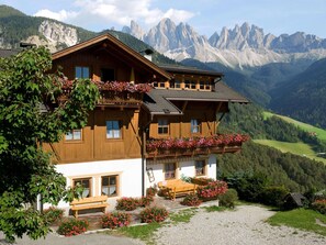 Apartment | Exterior - Chalet in Funes Valley With Dolomites Views (Funes)