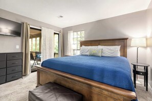 2 bedrooms, iron/ironing board, travel crib, WiFi