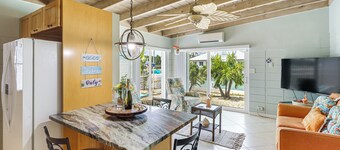 Waterfront Key Colony Beach Home w/ Golf Cart!