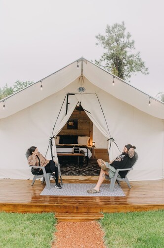 Site #09 Double Safari Tent  with ensuite bath