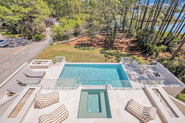 Piscine chauffée