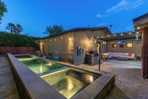 Beheizter Pool