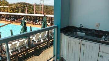 Apartamento standard (Piso Superior) | Terraço/pátio