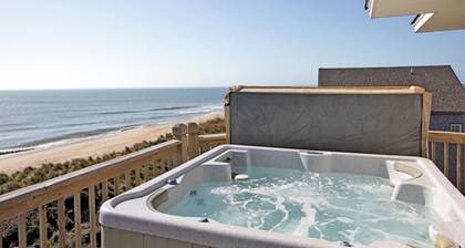 Hatteras Beachfront Pool Home!