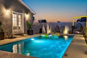 Pool - Casa Limoncello Saltwater Pool, hot tub, views (Palm Springs)
