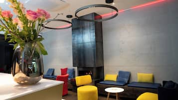 Sala de estar en el lobby