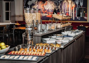 Daily buffet breakfast (EUR 22 per person)