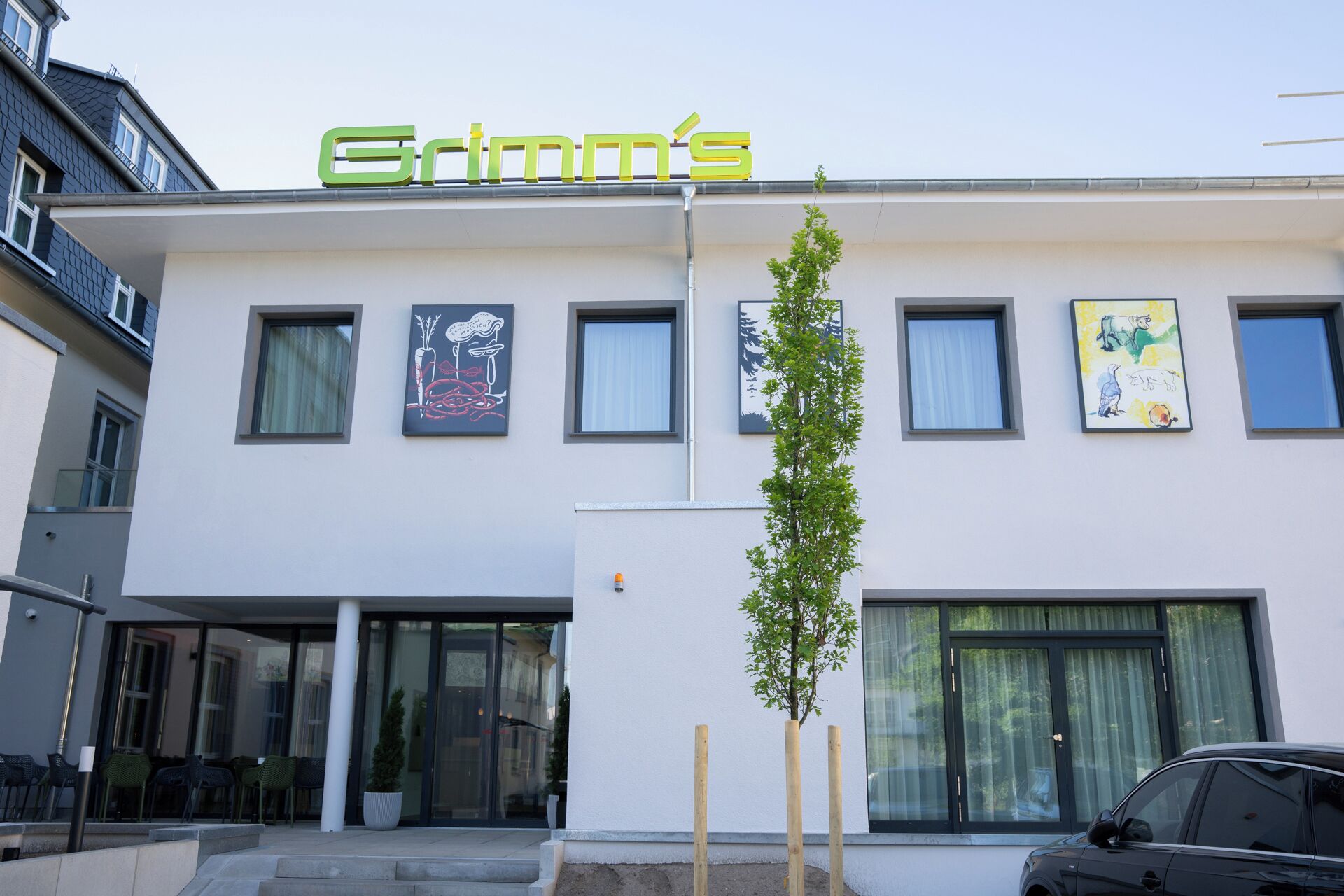 Fassade der Unterkunft