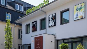 Fassade der Unterkunft