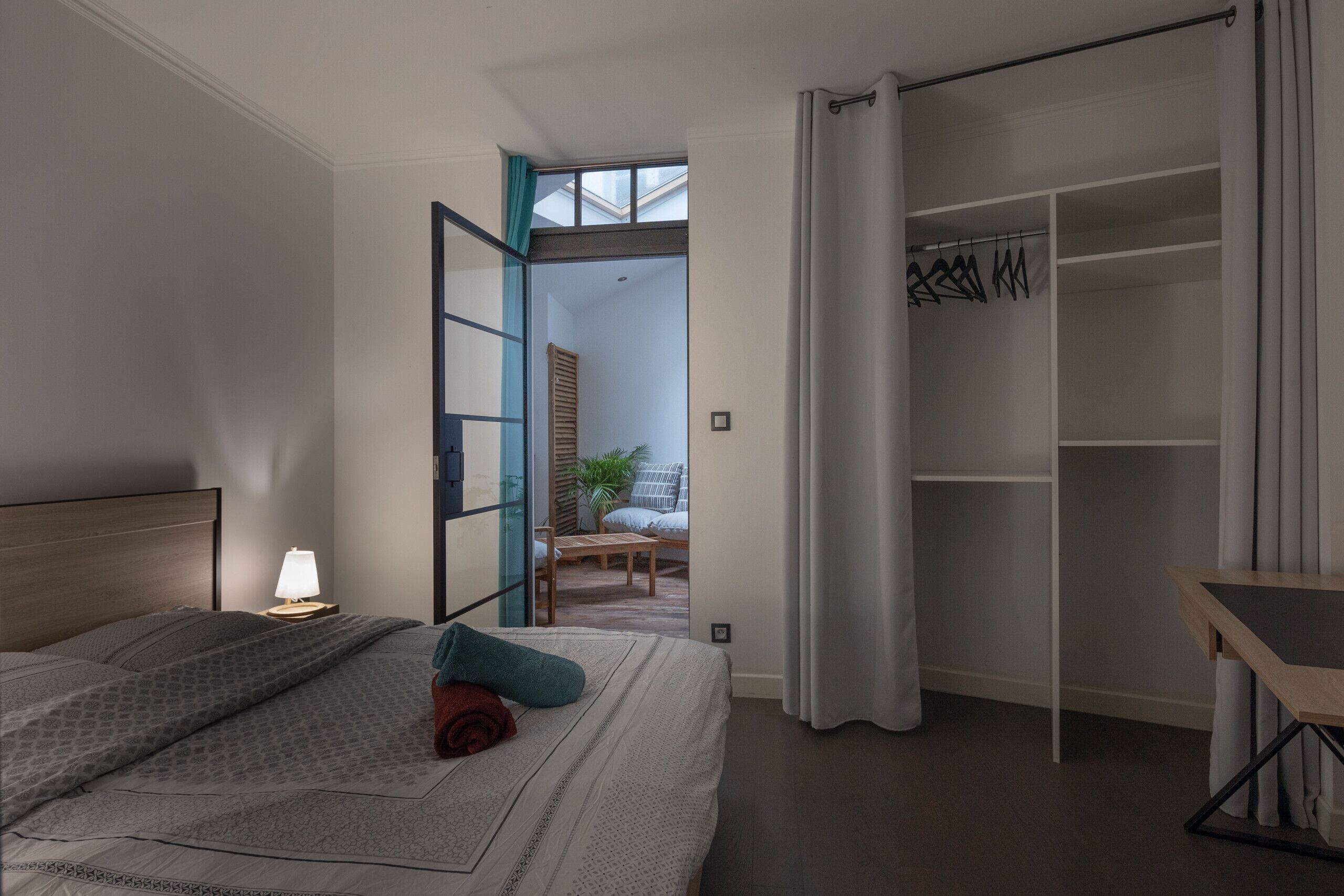 1 bedroom, iron/ironing board, free WiFi, bed sheets