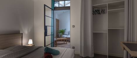 1 Schlafzimmer, Bügeleisen/Bügelbrett, kostenloses WLAN, Bettwäsche