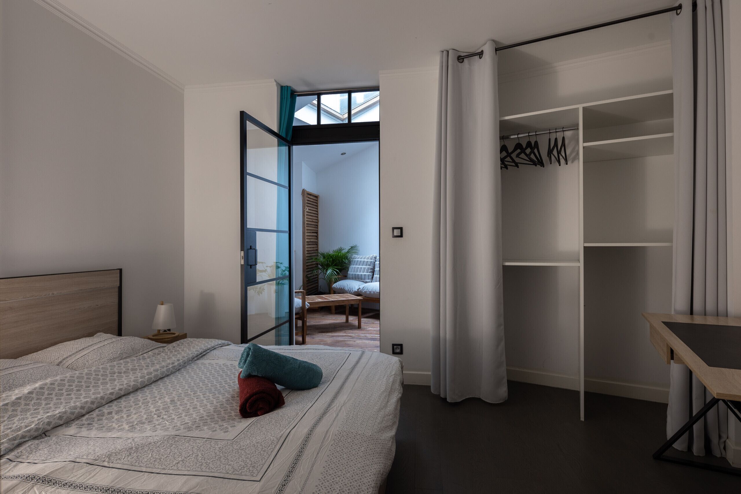 1 bedroom, iron/ironing board, free WiFi