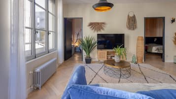 1 Schlafzimmer, BĂŒgeleisen/BĂŒgelbrett, kostenloses WLAN