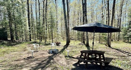 Grandpa's a rustic cabin in Eckerman near the Tahquamenon Falls.
