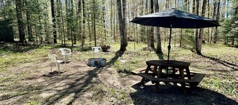 Grandpa's a rustic cabin in Eckerman near the Tahquamenon Falls.