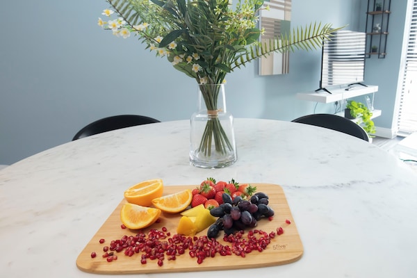 2 habitaciones, decoración personalizada y muebles diferentes