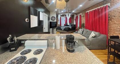 Velvet studio apartment located in Deep Duece.