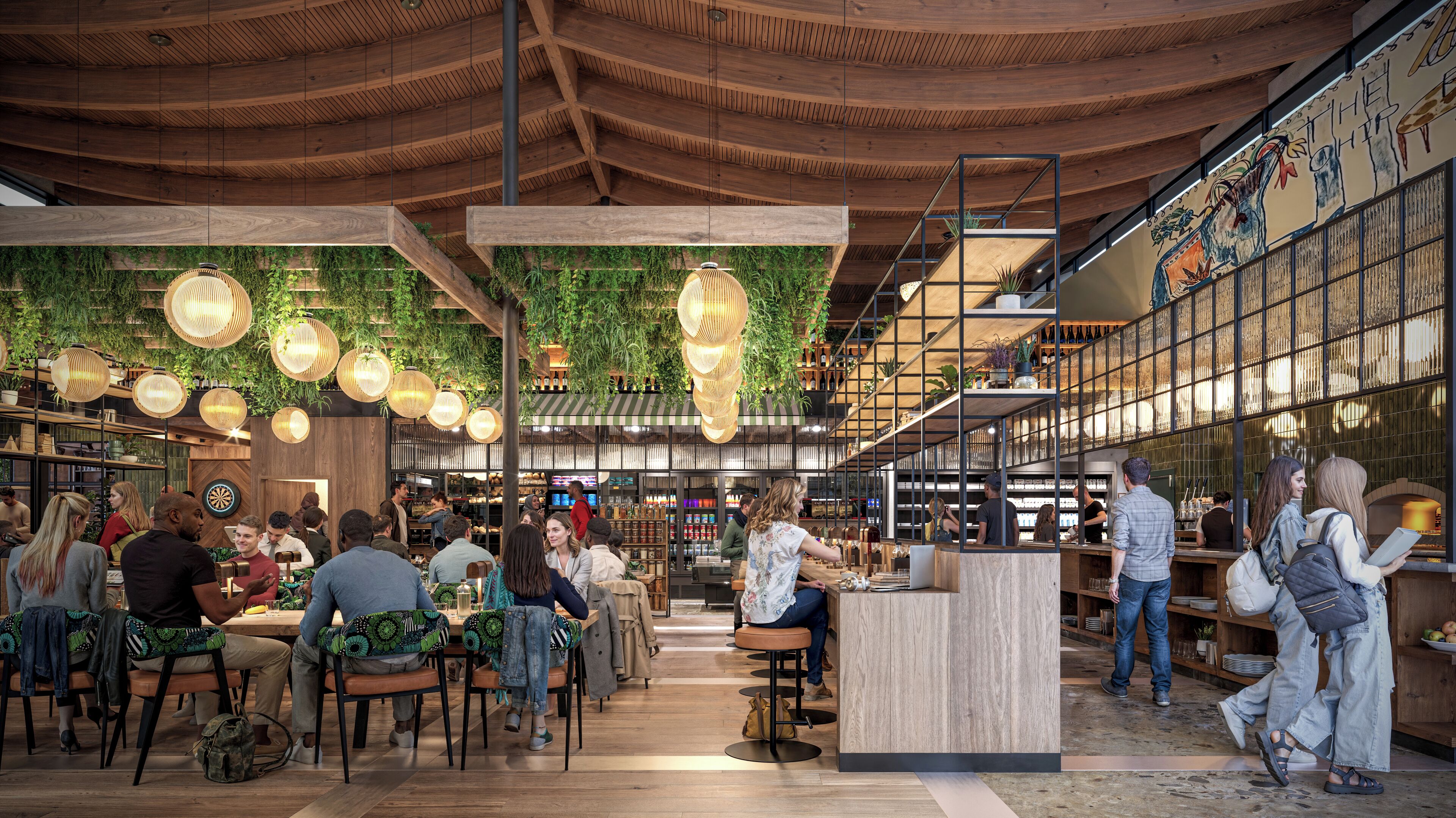 每日供应自助式早餐（每人 GBP 18）