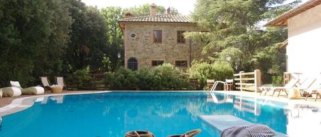 Seasonal outdoor pool