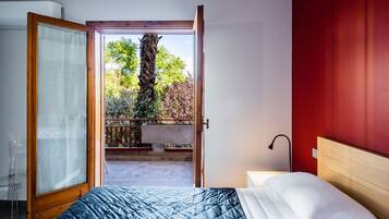 1 chambre, fer et planche Ă repasser, Wi-Fi gratuit, draps fournis