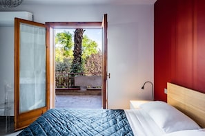 1 Schlafzimmer, Bügeleisen/Bügelbrett, kostenloses WLAN, Bettwäsche