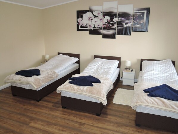 Hus | 2 soverom, individuelt innredet og sengetøy