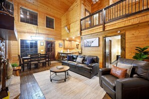 TV connectée, cheminée