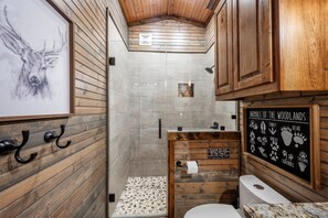 Shower, towels