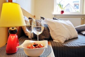 Apartment | 1 Schlafzimmer, individuell eingerichtet, Bettwäsche