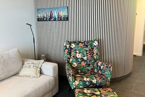 Apartment | Living area - Holiday Apartment With sea Views of Fohr (Wyk auf Foehr)