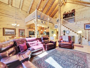 Smart TV, fireplace, DVD player, books - Heavenly Haven Cabin (Brian Head)