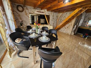 Ferienhaus | Wohnzimmer