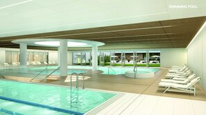 Apartment | Pool | Indoor pool, outdoor pool - Apartment in Pobierowo Near Baltic Beach (Rewal)