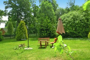 House | Property amenity - Cottage With Large Garden Near Lake (Biskupiec)