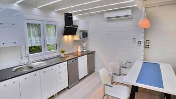 House | Private kitchen | Electric kettle, high chair