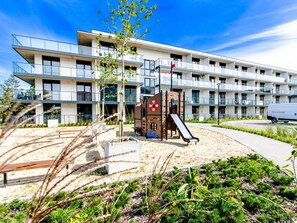 Apartment | Exterior - Apartment With River View, Sauna, and Indoor Pool (Dziwnów)