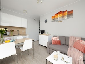 Apartment | Living room - Coastal Pobierowo Apartment for 4 (Rewal)