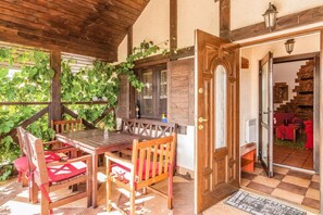 Ferienhaus | Balkon