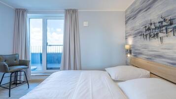 2 bedrooms, individually furnished, iron/ironing board