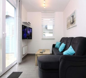 House | Living room - Ferienhaus de Poeler Drift, Zierow (Zierow)