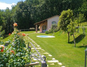 House | Property grounds - Apartment in Tuscany With Pool & Golf Access (Gambassi Terme)