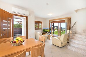 House | Living room - Holiday Home in Kiotari With a Swimming Pool (Rhodes)