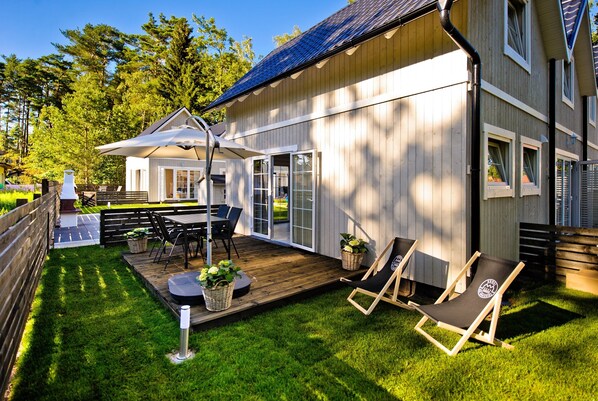 Garden - Holiday Home Pobierowo Near Baltic Beach (Rewal)