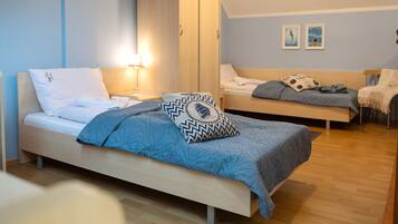 Apartamento | 1 dormitorio, mobiliario individual, tabla de planchar con plancha