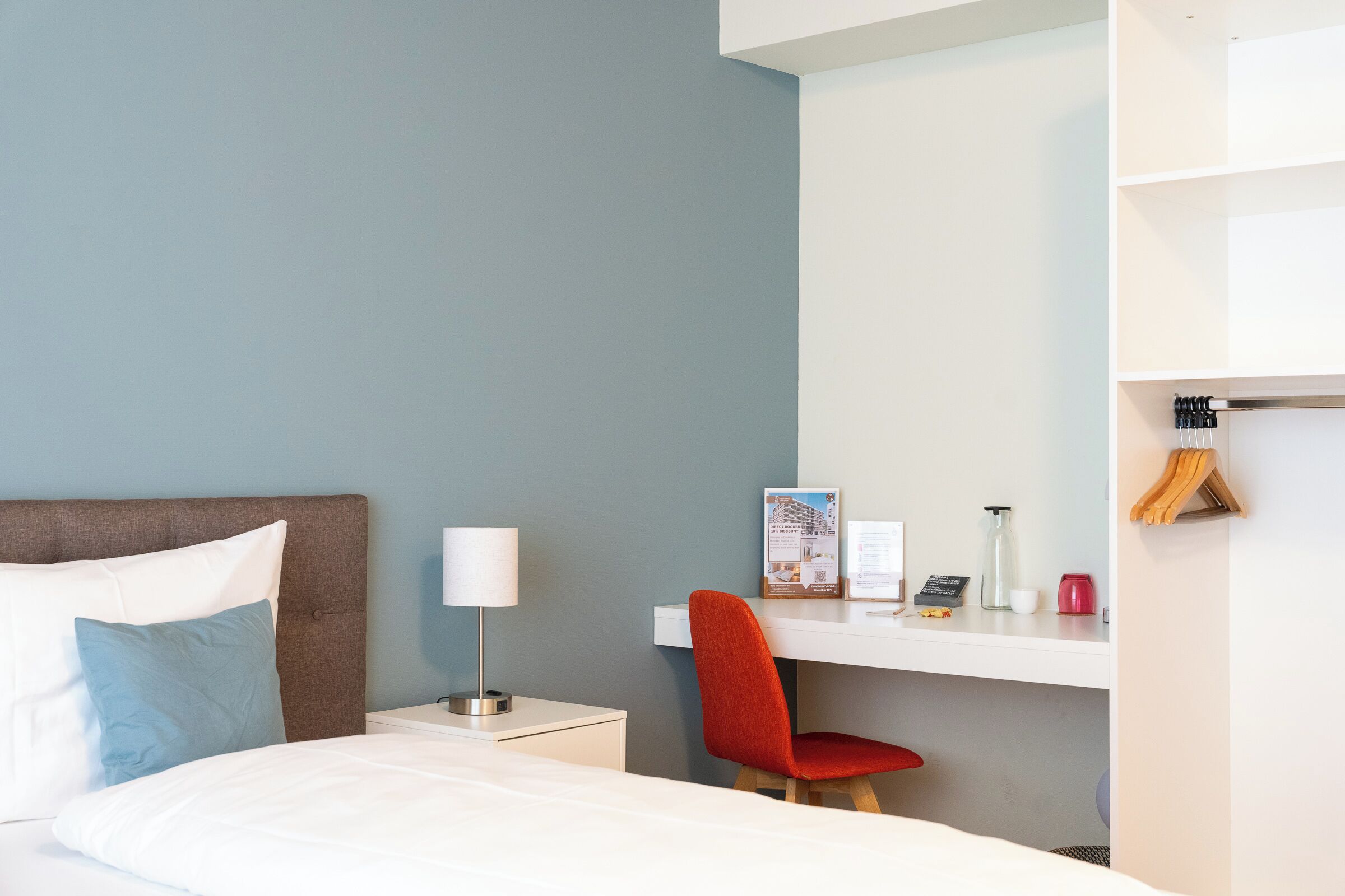 Superior Room, 1 Queen Bed, Mobility Accessible, Non Smoking | Hypo-allergenic bedding, desk, laptop workspace, blackout curtains