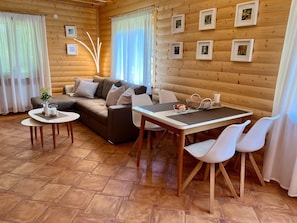 House | Living room - Holiday Home in Poland Near Baltic Beach (Choczewo)